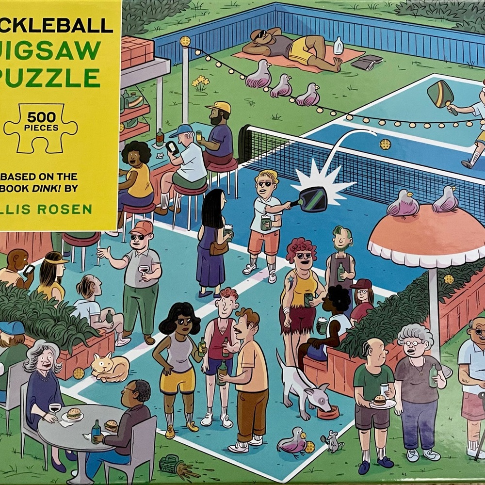 Pickleball 500 piece puzzle!